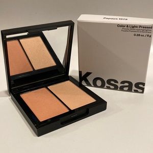 Kosas Color & Light Pressed Powder Blush Papaya 1972 NEW Discontinued